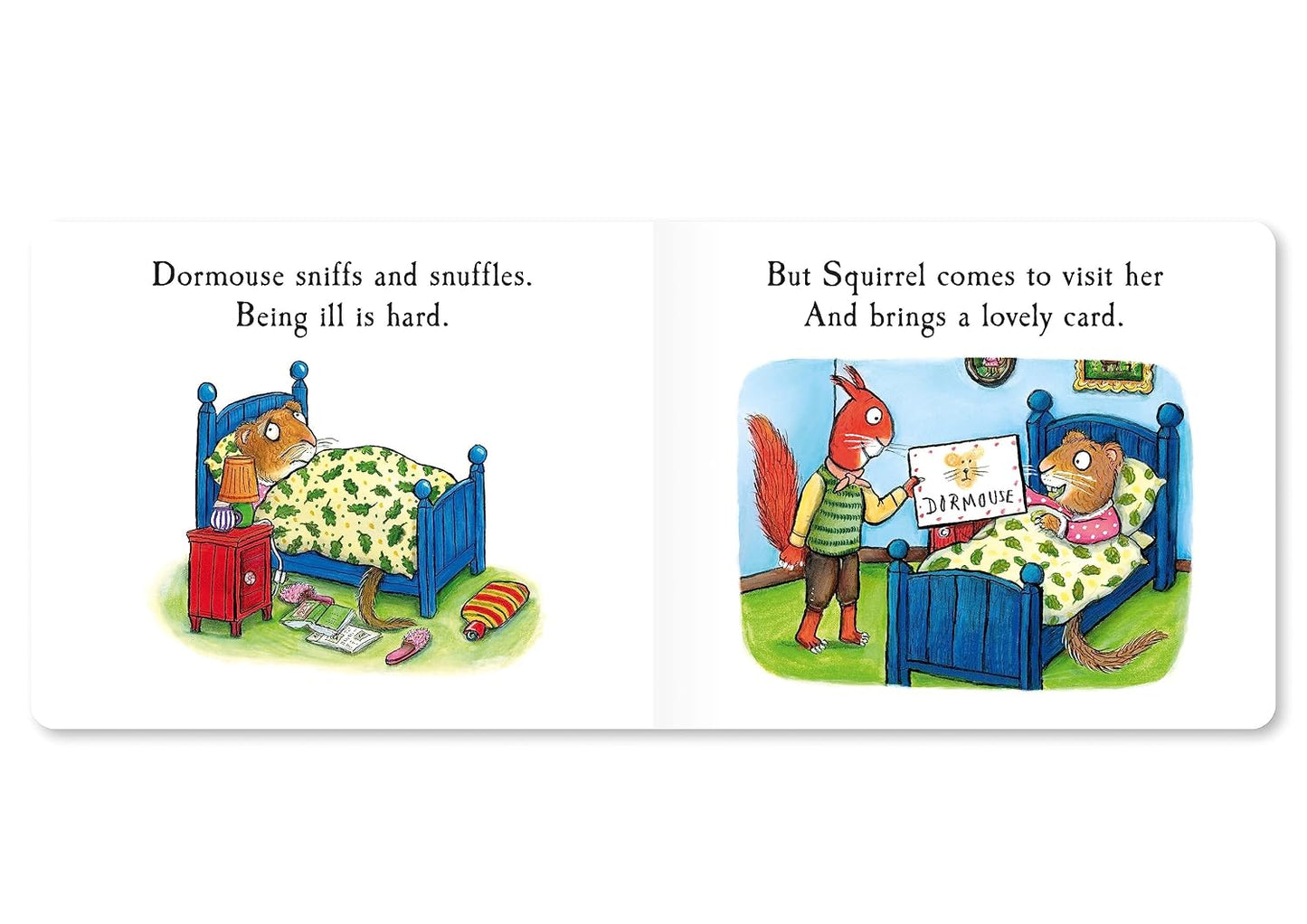 Dormouse Has a Cold: A Lift-the-flap Story by Julia Donaldson
