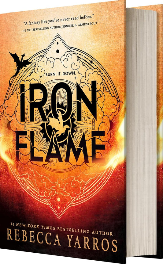 Iron Flame by Rebecca Yarros • The Empyrean: Book 2 of 3  [Hardcover]